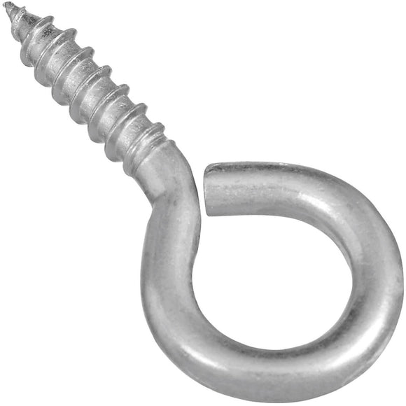 National #4 Zinc Large Screw Eye (3 Ct.)