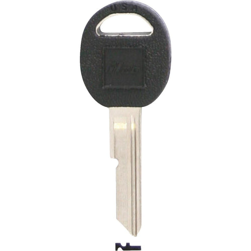 ILCO GM Nickel Plated Automotive Key, B49P (5-Pack)