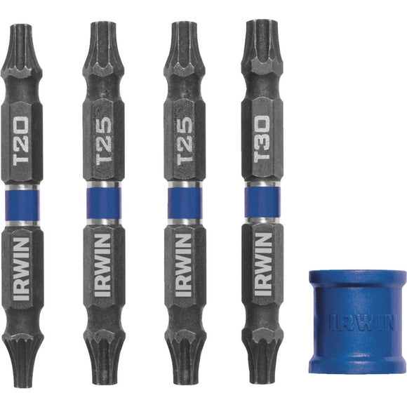 Irwin 5-Piece Impact Torx Double-End Screwdriver Bit Set