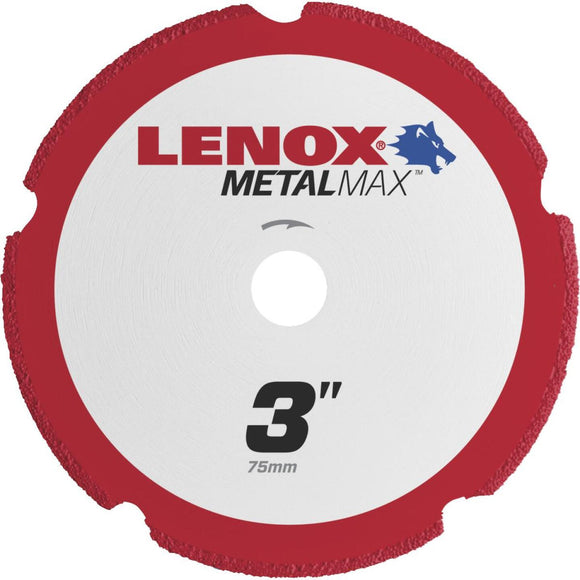 Lenox MetalMax 3 In. Segmented Rim Dry Cut Diamond Blade