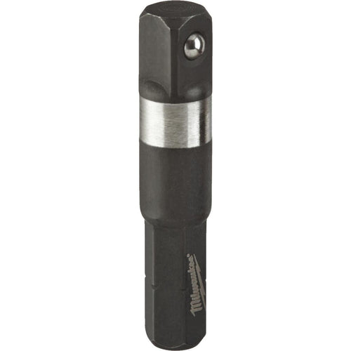 Milwaukee Shockwave 1/4 In. Hex to 1/4 In. Square Insert Socket Adapter