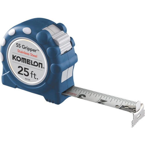 Komelon Gripper SS 25 Ft. Tape Measure