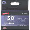 Arrow T30 Pro-Pack Thin Wire Staple, 1/4 In. (5040-Pack)