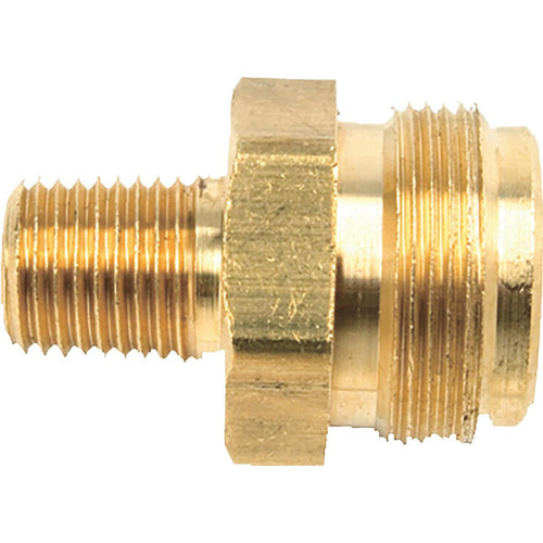 MR. HEATER 1 In.-20 MTCT x 1/4 In. MPT Brass LP Cylinder Adapter