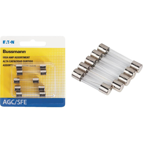 Bussmann AGC & SFE Tube Fuse Assortment (5-Pack)