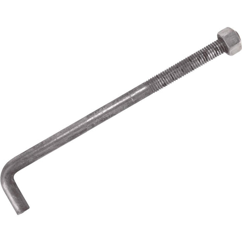 Grip-Rite 5/8 In. x 10 In. Bright Anchor Bolt (50 Ct.)