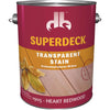 Duckback SUPERDECK VOC Transparent Exterior Stain, Heart Redwood, 1 Gal.