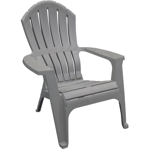 Adams RealComfort Gray Resin Adirondack Chair