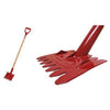 Roofers World RED RIPPLER Red Ripper D-Handle Shingle Remover w/42