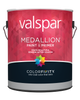 Valspar Medallion® Exterior Paint & Primer 1 Quart Semi Gloss White