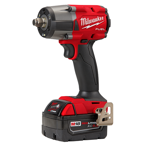 Milwaukee M18 FUEL™ 1/2  Mid-Torque Impact Wrench w/ Friction Ring Kit (1/2  (2962-22))