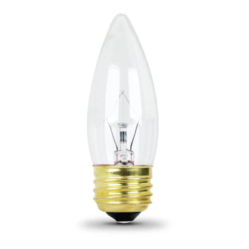 Feit Electric 40-Watt Medium Base Clear Torpedo Tip Incandescent