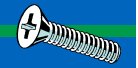 Midwest Fastener Phillips Flat Machine Screws 1/4-20