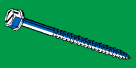 Midwest Fastener Hex Head Masonry Screws 1/4 x 3-1/4