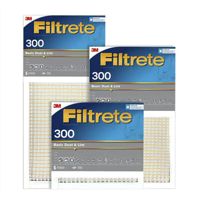 Filtrete™ MPR 300 Basic Dust & Lint Air Filters 12 