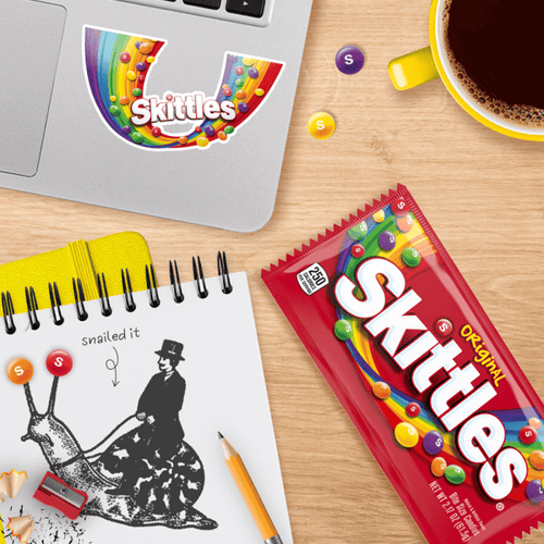 SKITTLES Original Fruity Candy Single Pack